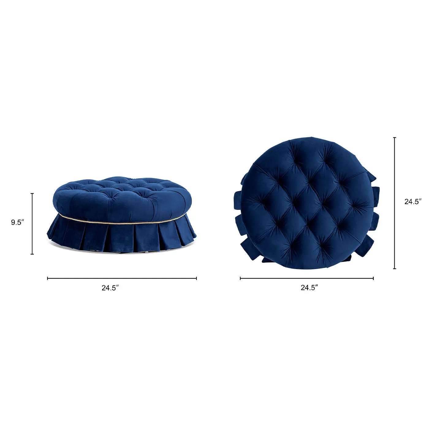 Roquefort 24.5" Dog Sofa Bed, Medium by HouseOfZazla