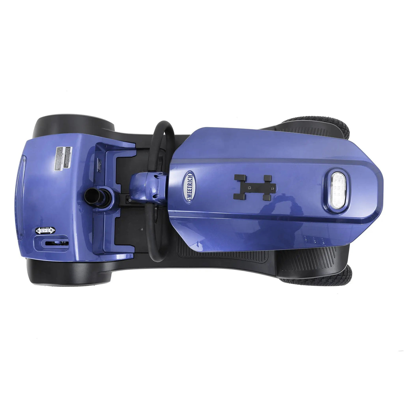 Max Plus - 4 Wheels Outdoor Compact Mobility Scooter With 2 Pieces X 20Ah Lead Acid Battery, 16 Miles, Cup Holders & USB Charger Port by HouseOfZazla