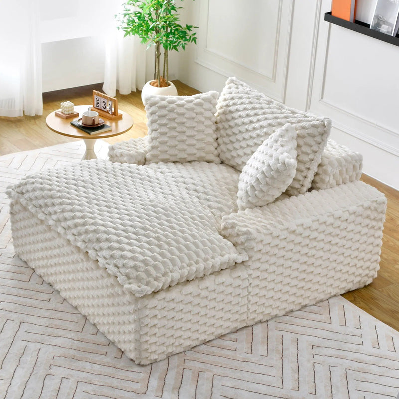 Harbor - Luxury Sofa Turtle Fleece Fabric by Unique Piece Furniture
