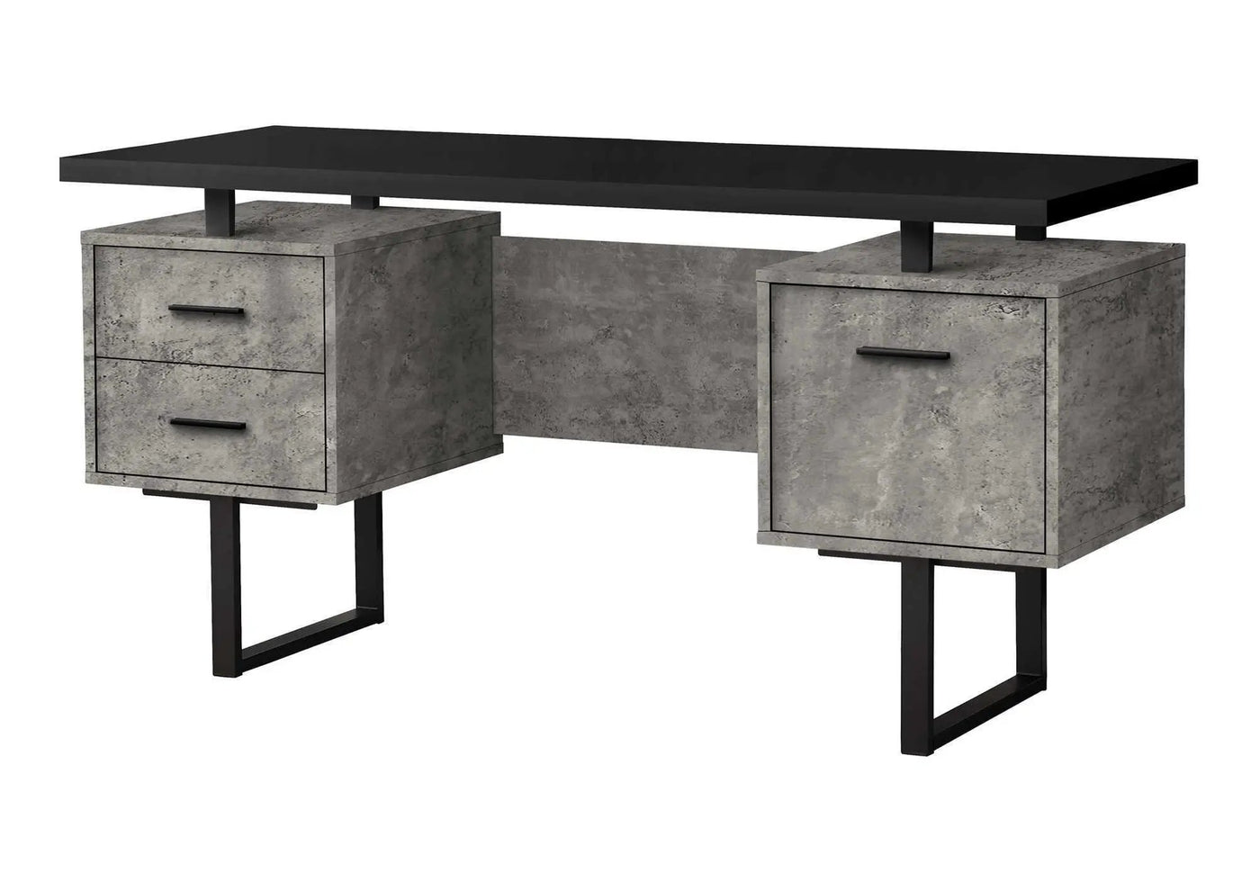 Computer Desk For Home Office With Storage Drawers by HouseOfZazla