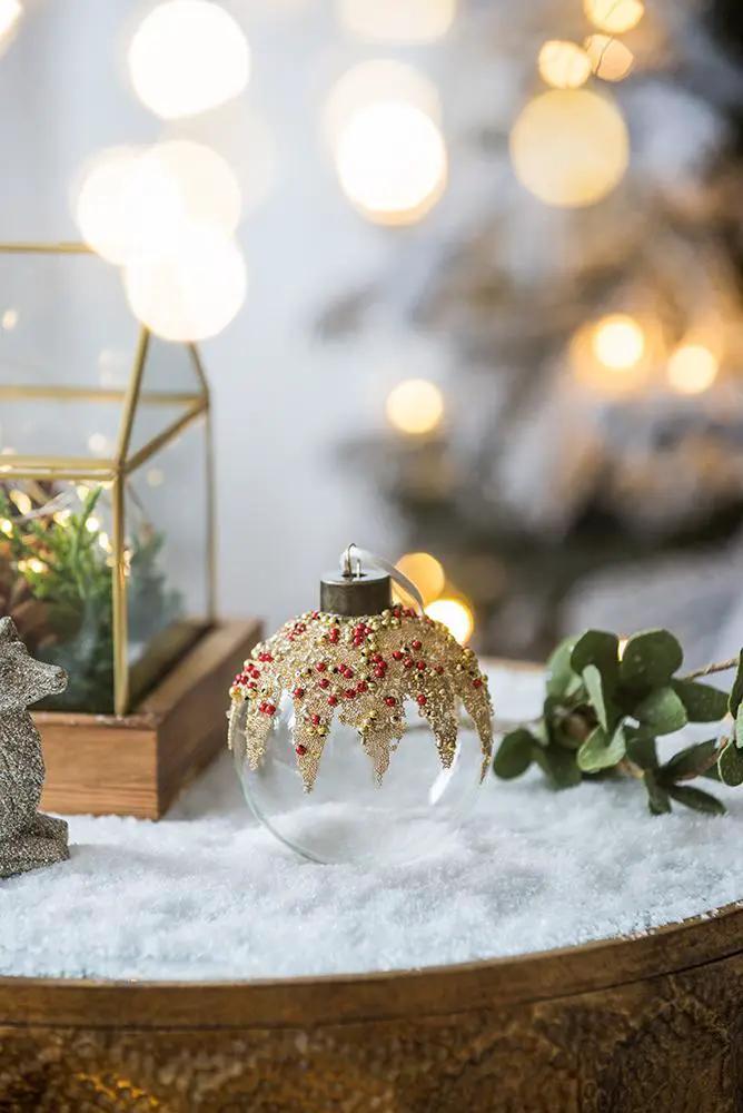 Christmas Ball Ornaments, Decorative Hanging Ball Christmas Tree Ornaments For Holiday Party Decorations by HouseOfZazla