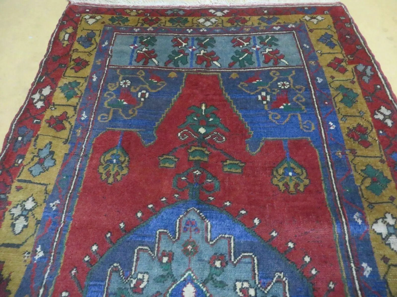 4' X 8' Vintage Handmade Turkish Kazak Pattern Wool Rug Carpet Nice # 105 by Jewel Rugs