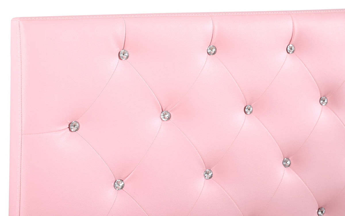 Upholstered Headboard with Button Tufting - Adjustable Height, Multiple Colors, photo 7 of 30