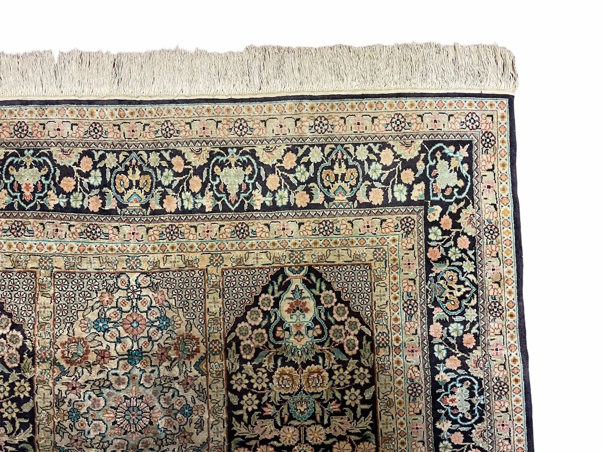 4' X 6' Vintage Fine Hand Made Turkish Oriental Silk Rug 400 KPSI Wow by Jewel Rugs