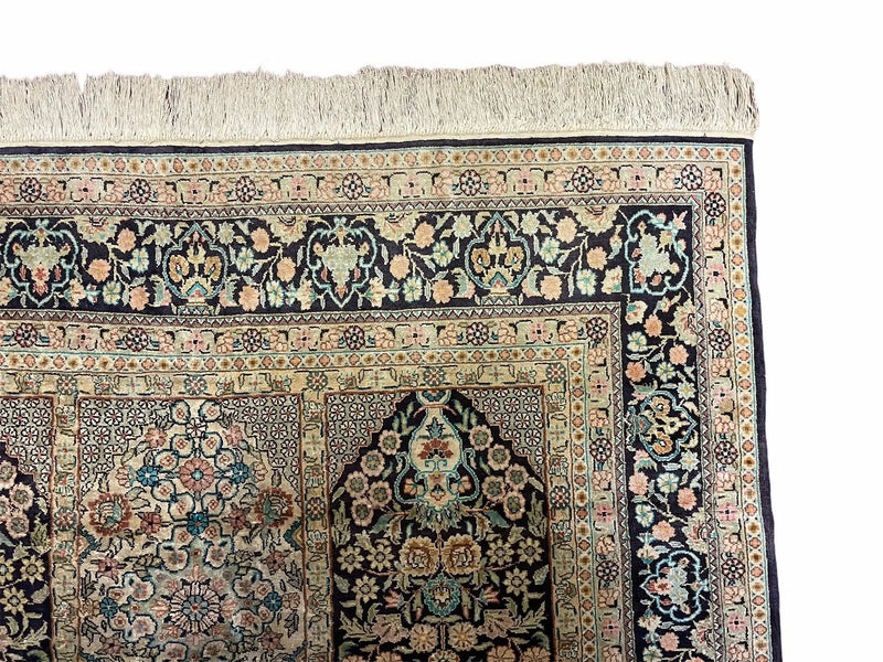 4' X 6' Vintage Fine Hand Made Turkish Oriental Silk Rug 400 KPSI Wow by Jewel Rugs