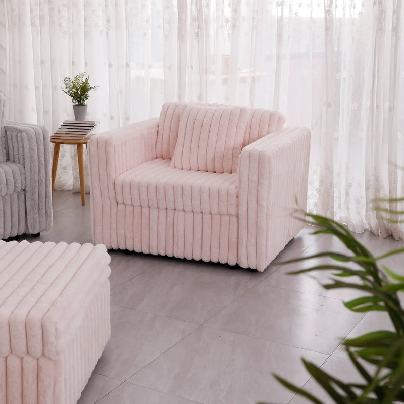 44.9" Soft Modular Sofa Single by HouseOfZazla