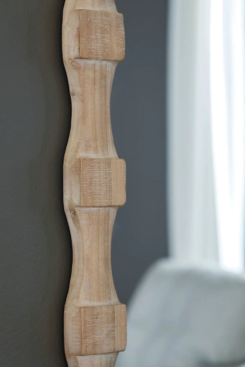 Acelmore - Accent Mirror - Light Brown by Unique Piece Furniture