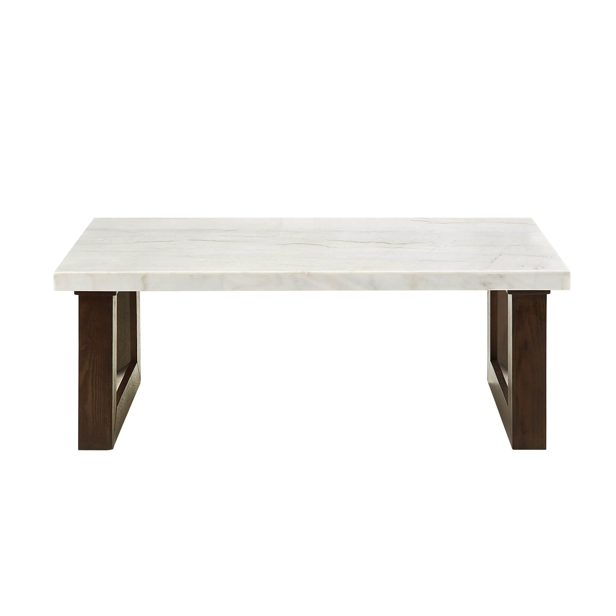 Edwyn Natural Marble Top End Table by HouseOfZazla