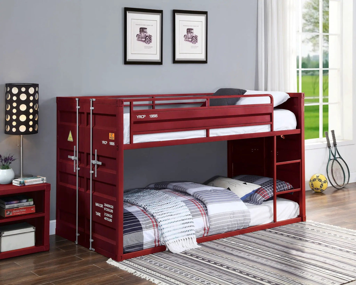 Cargo Twin Over Twin Bunk Bed by HouseOfZazla