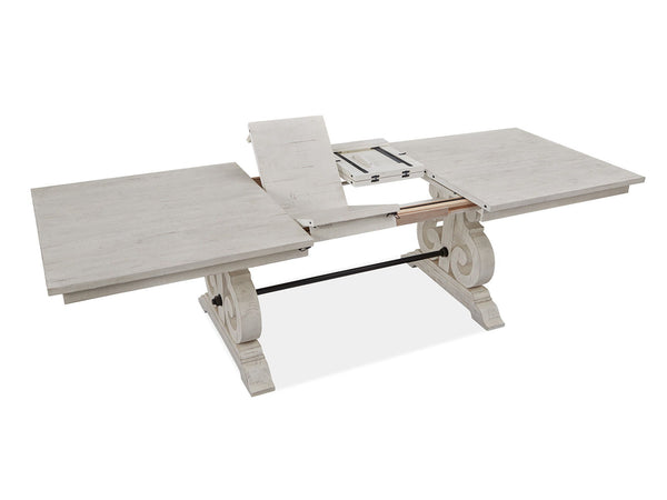 Bronwyn - Rectangular Dining Table - Alabaster, photo 2 of 7