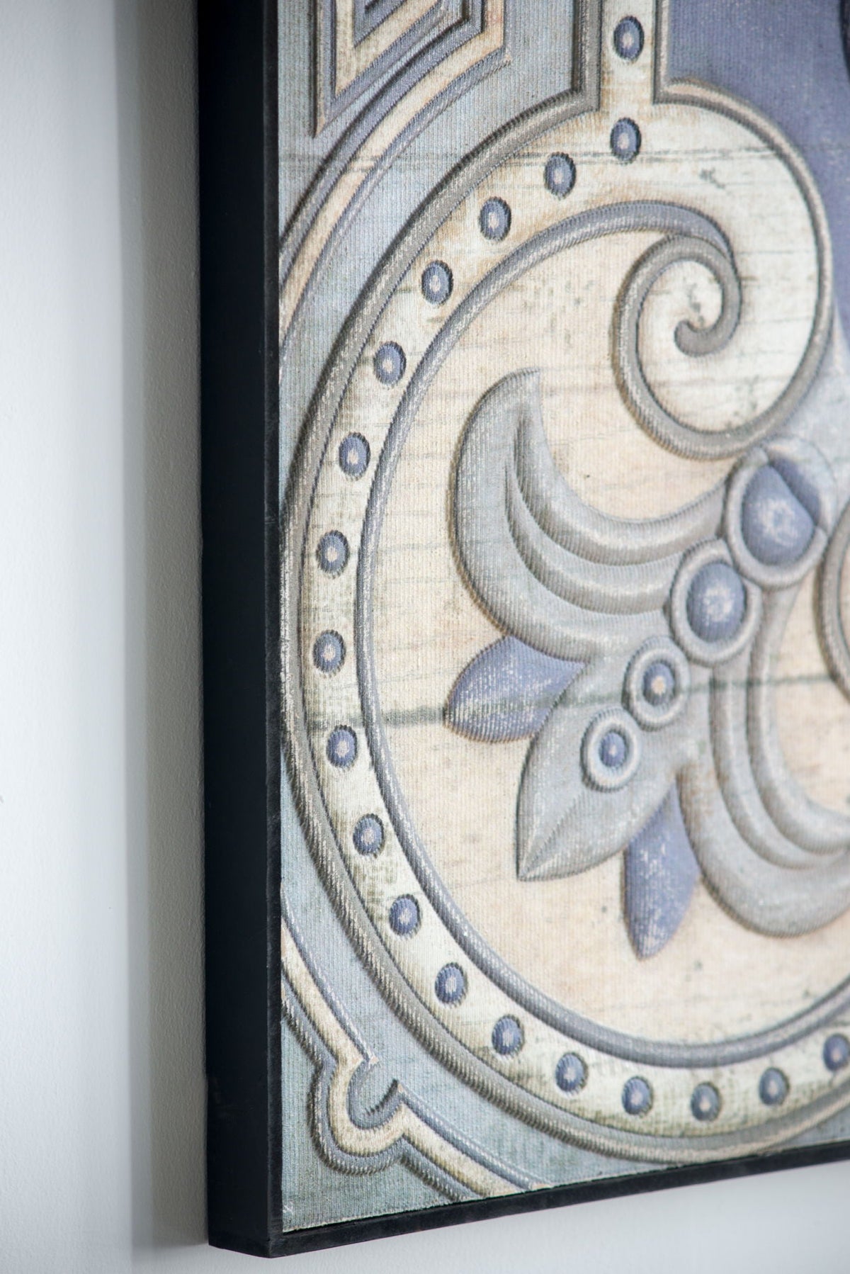 Large Multicolor Square Wall Decor Panel with Refined Pattern - 48", photo 2 of 9