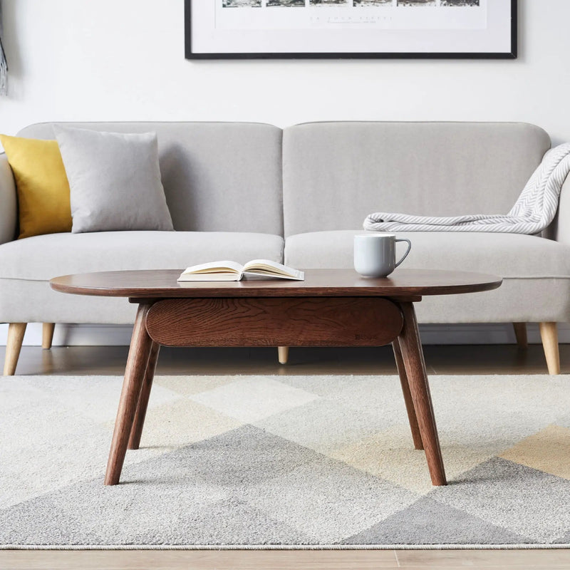 Capsule Centre Low Table With Drawers Coffee Table by Unique Piece Furniture