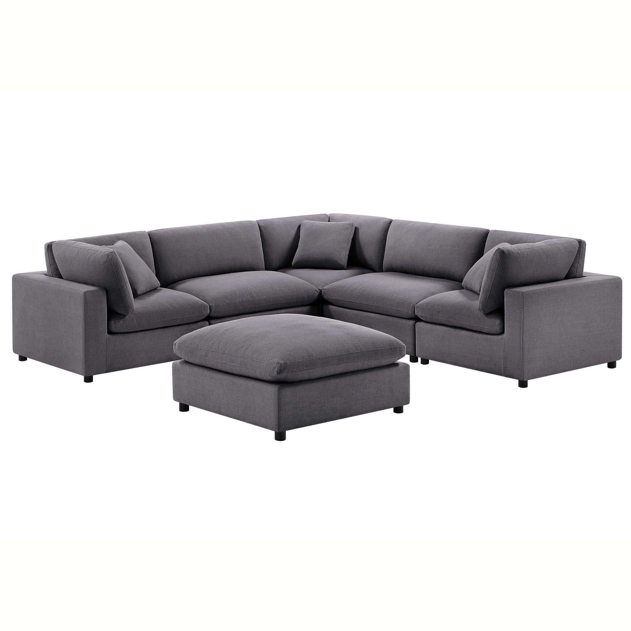 Cassandra - Sofa With Ottoman by HouseOfZazla