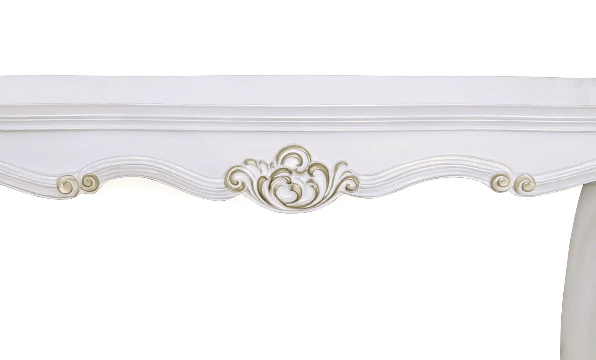 Vendome - Antique Sofa Table - White by Unique Piece Furniture