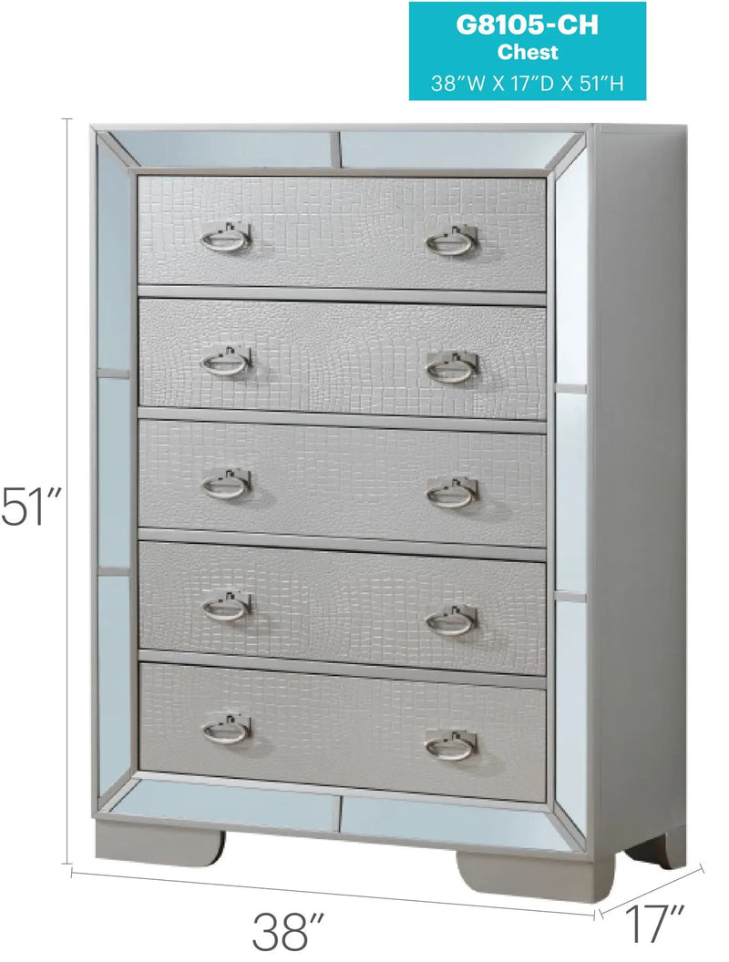 Sleek Contemporary Storage Chest by Unique Piece Furniture