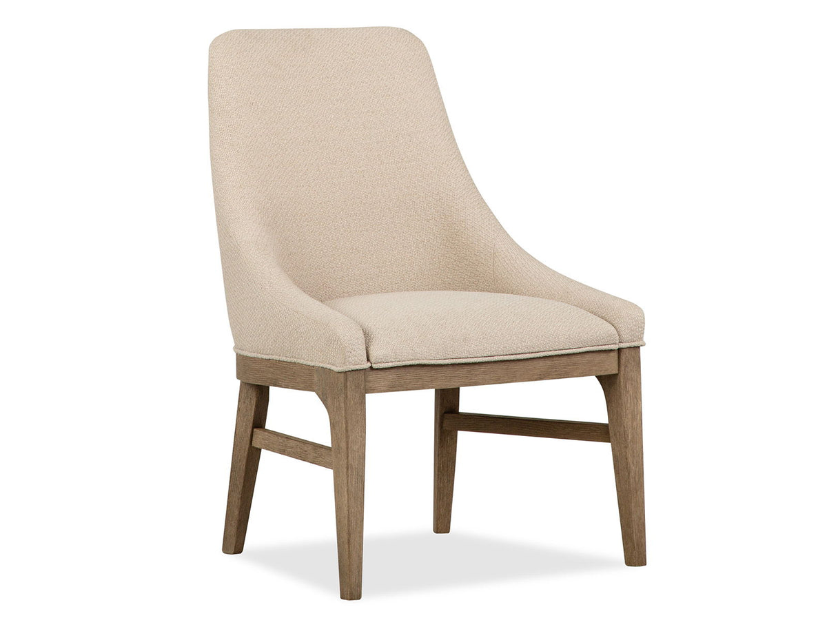 Tristan - Upholstered Arm Chair (Set of 2) - Swiss Coffee, photo 4 of 7