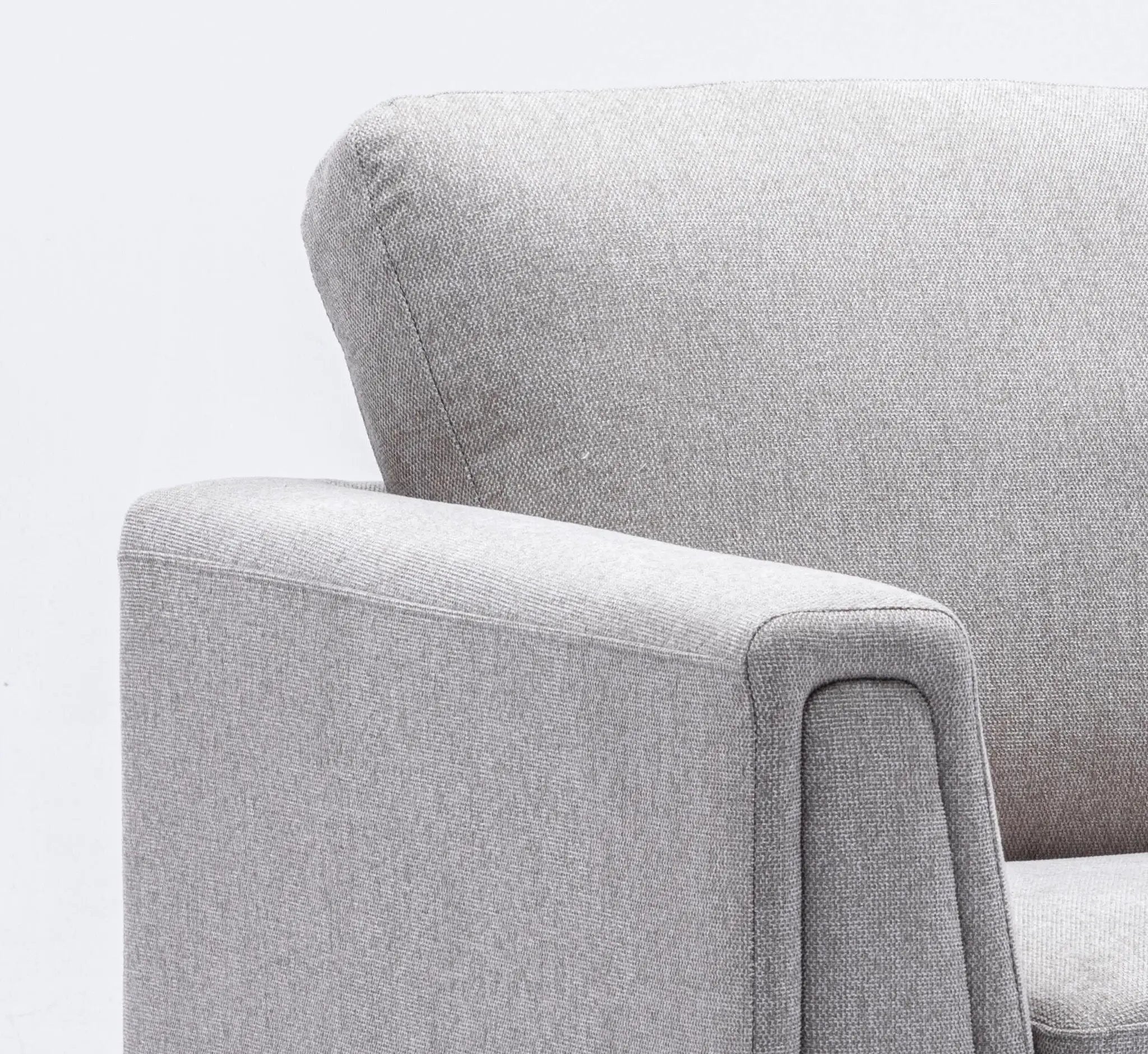 Valin - Linen Chair For Living Room - Gray by Unique Piece Furniture