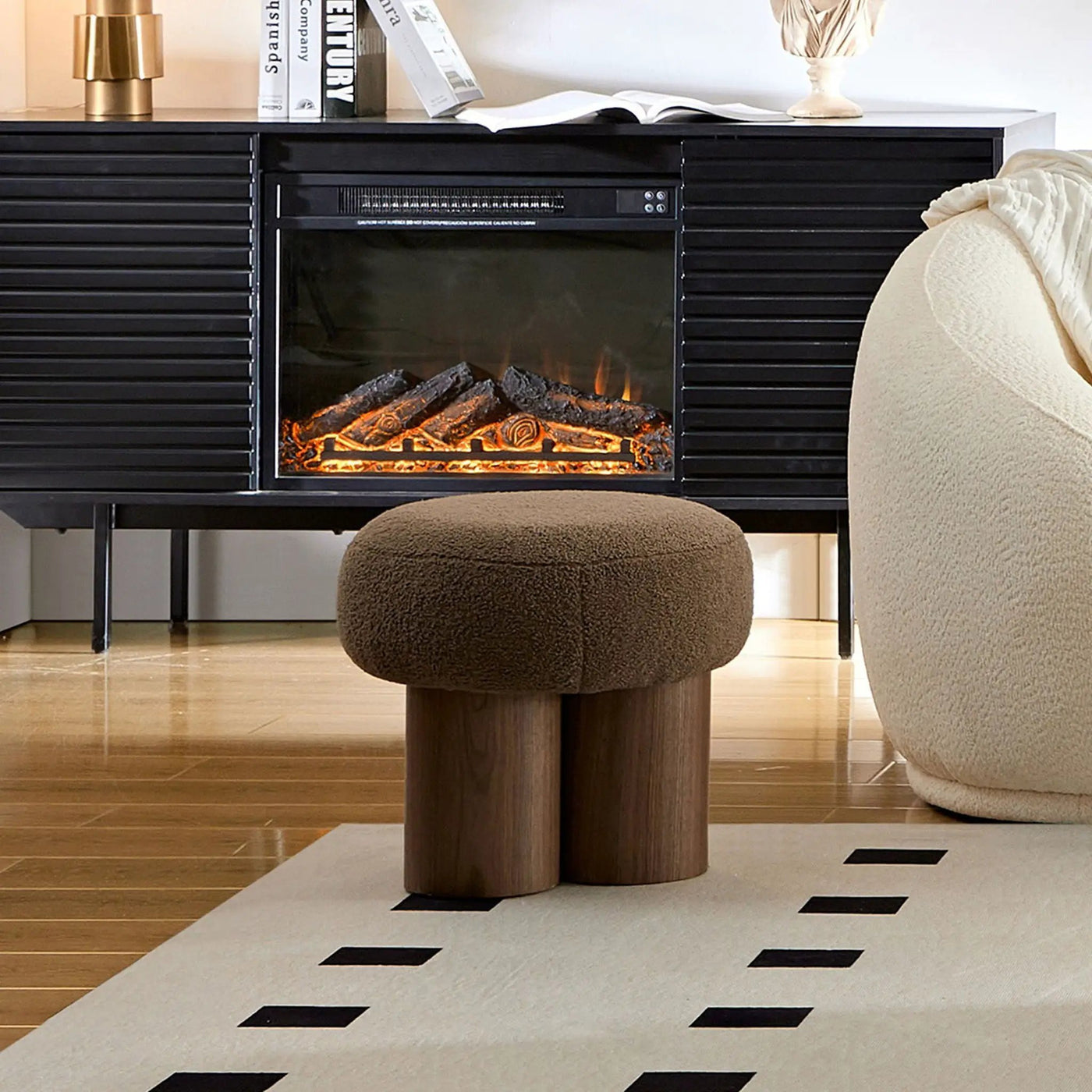 Versatile Mushroom Stool With Cushion by HouseOfZazla