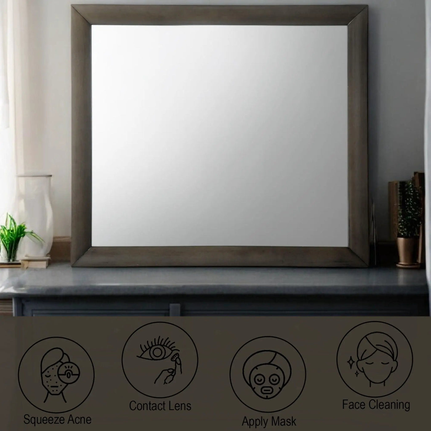 Ireland Contemporary Design Mirror by HouseOfZazla