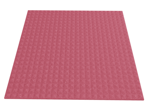 1 Inch Acoustic Foam Pyramid Style Panels - 13 Color Options by SoundAssured
