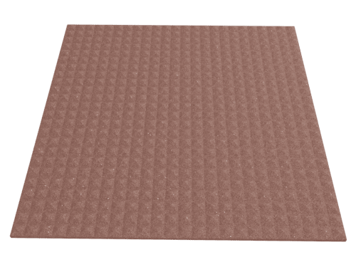 1 Inch Acoustic Foam Pyramid Style Panels - 13 Color Options by SoundAssured