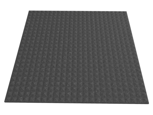 1 Inch Acoustic Foam Pyramid Style Panels - 13 Color Options by SoundAssured