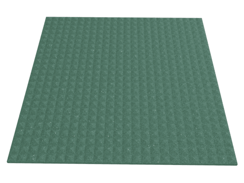 1 Inch Acoustic Foam Pyramid Style Panels - 13 Color Options by SoundAssured