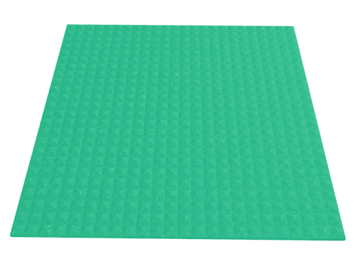1 Inch Acoustic Foam Pyramid Style Panels - 13 Color Options by SoundAssured