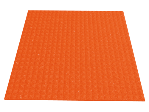 1 Inch Acoustic Foam Pyramid Style Panels - 13 Color Options by SoundAssured