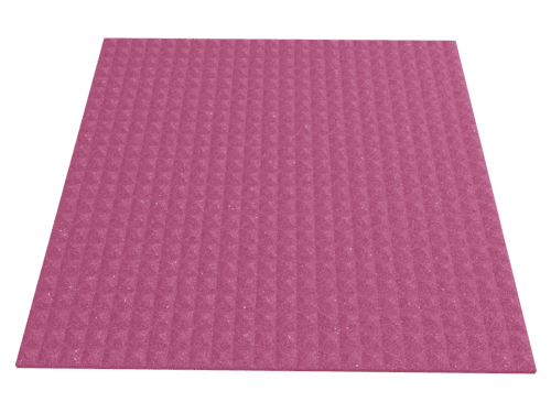 1 Inch Acoustic Foam Pyramid Style Panels - 13 Color Options by SoundAssured
