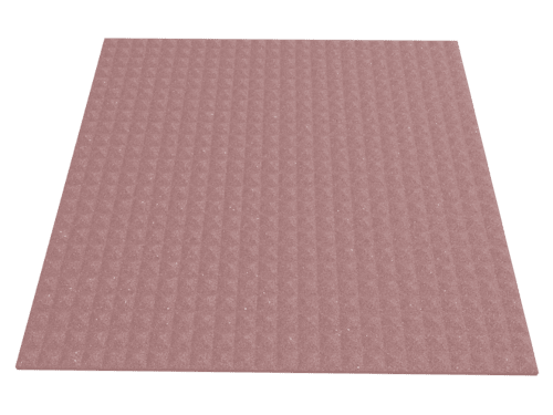 1 Inch Acoustic Foam Pyramid Style Panels - 13 Color Options by SoundAssured