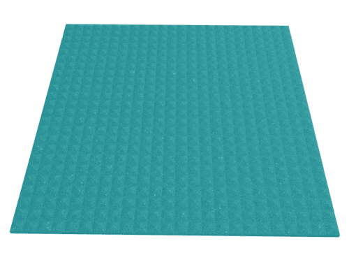 1 Inch Acoustic Foam Pyramid Style Panels - 13 Color Options by SoundAssured