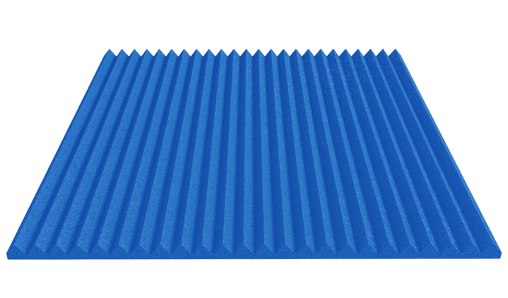 1 Inch Acoustic Foam Wedge Style Panels - 13 Color Options by SoundAssured