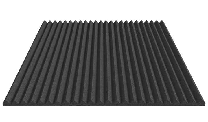 1 Inch Acoustic Foam Wedge Style Panels - 13 Color Options by SoundAssured