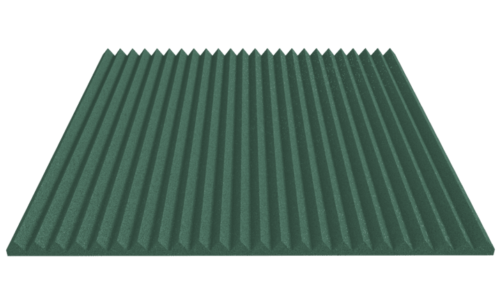 1 Inch Acoustic Foam Wedge Style Panels - 13 Color Options by SoundAssured