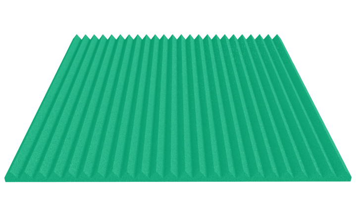 1 Inch Acoustic Foam Wedge Style Panels - 13 Color Options by SoundAssured