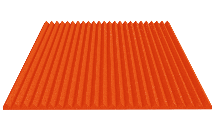 1 Inch Acoustic Foam Wedge Style Panels - 13 Color Options by SoundAssured