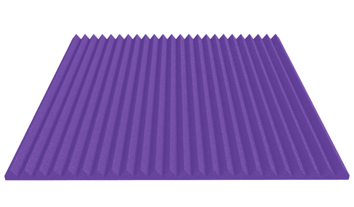 1 Inch Acoustic Foam Wedge Style Panels - 13 Color Options by SoundAssured