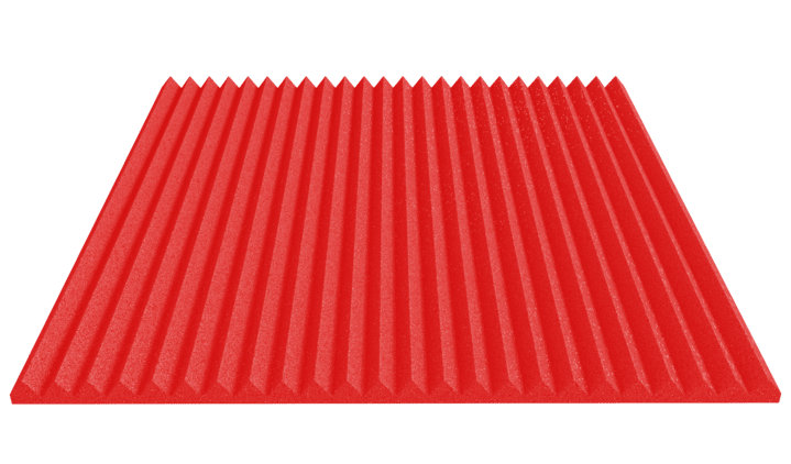 1 Inch Acoustic Foam Wedge Style Panels - 13 Color Options by SoundAssured