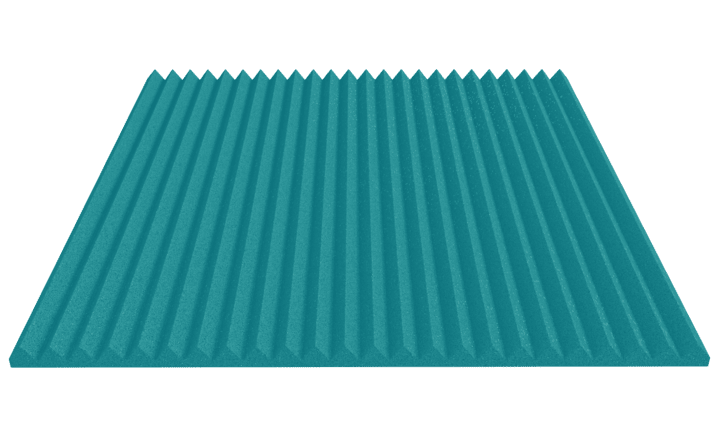 1 Inch Acoustic Foam Wedge Style Panels - 13 Color Options by SoundAssured