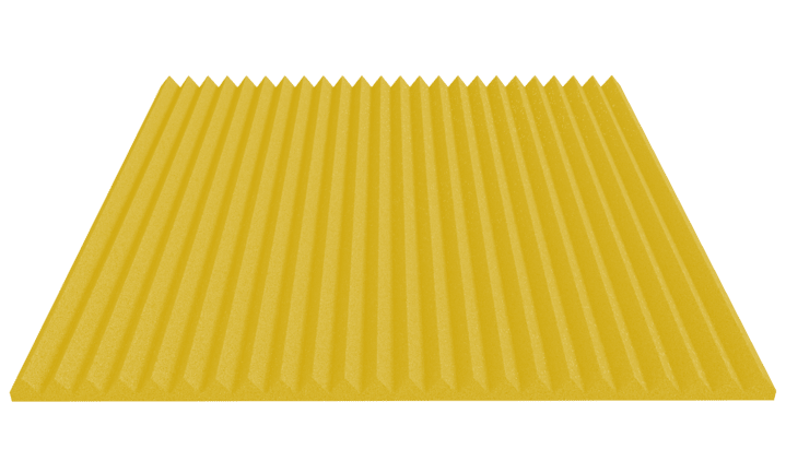 1 Inch Acoustic Foam Wedge Style Panels - 13 Color Options by SoundAssured