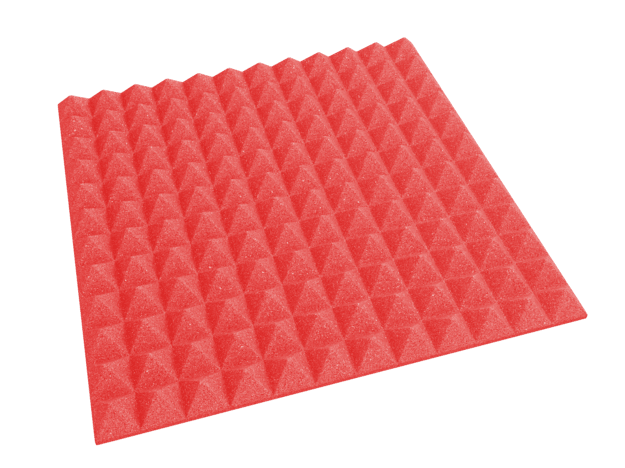 2 Inch Acoustic Foam Pyramid Style Panels - 13 Color Options by SoundAssured