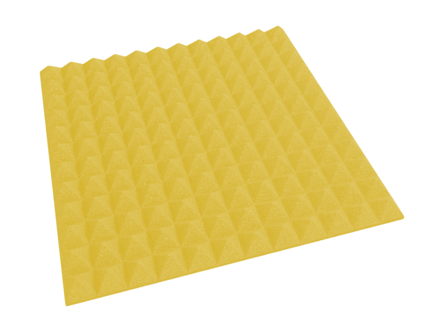2 Inch Acoustic Foam Pyramid Style Panels - 13 Color Options by SoundAssured