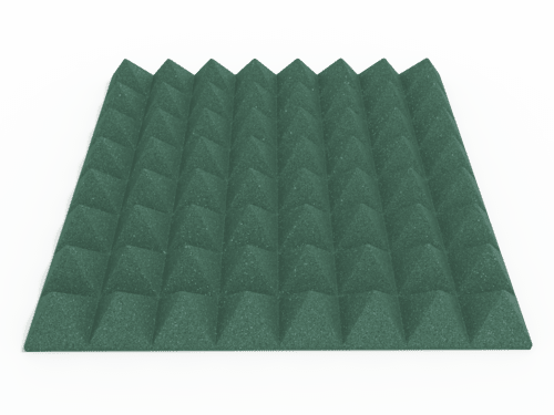 3 Inch Acoustic Foam Pyramid Style Panels - 13 Color Options by SoundAssured