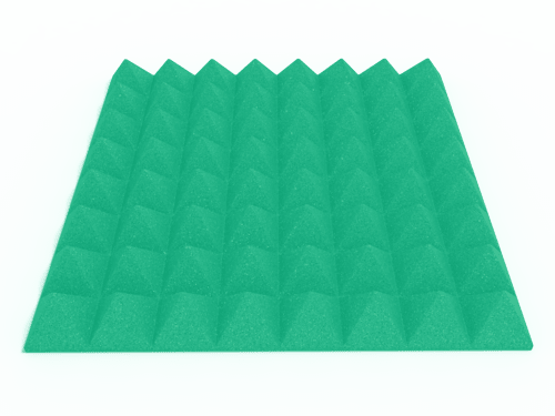 3 Inch Acoustic Foam Pyramid Style Panels - 13 Color Options by SoundAssured