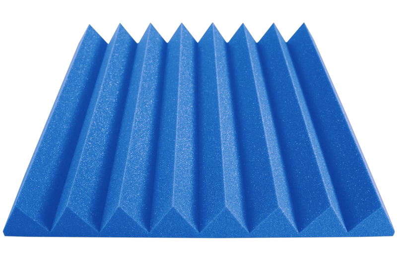 3 Inch Acoustic Foam Wedge Style Panels - 13 Color Options by SoundAssured