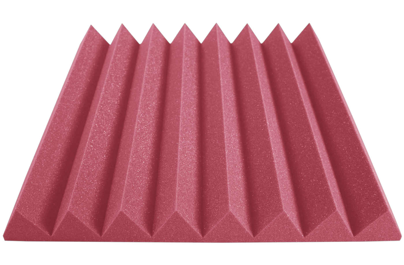 3 Inch Acoustic Foam Wedge Style Panels - 13 Color Options by SoundAssured
