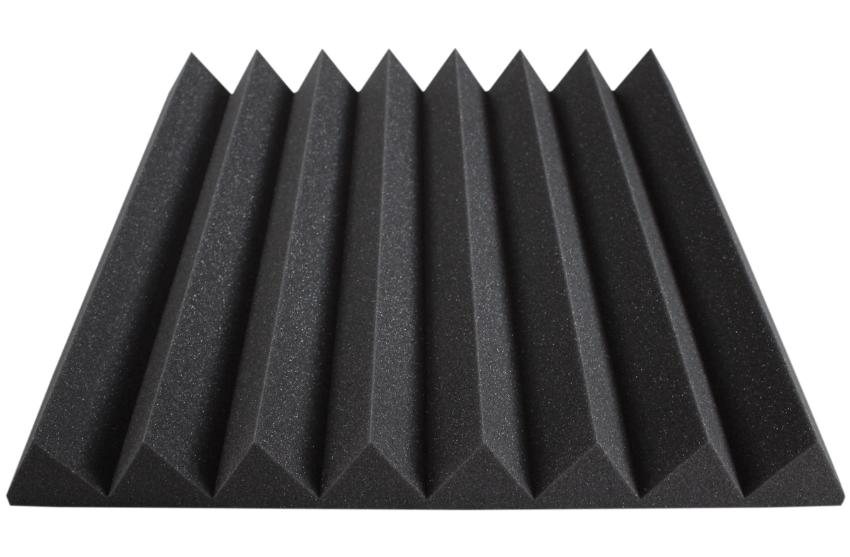 3 Inch Acoustic Foam Wedge Style Panels - 13 Color Options by SoundAssured