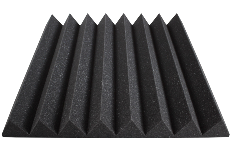 3 Inch Acoustic Foam Wedge Style Panels - 13 Color Options by SoundAssured