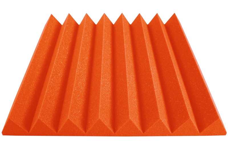 3 Inch Acoustic Foam Wedge Style Panels - 13 Color Options by SoundAssured